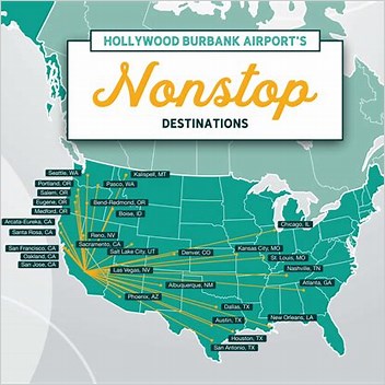 Hollywood Burbank Airport Airfields Of The United States Army Air Forces